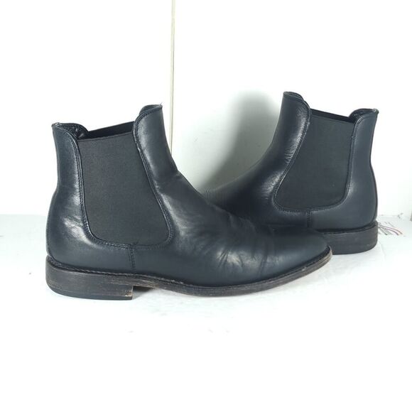 THURSDAY Boot Company Men’s Cavalier US8,5 Black Leather Pull On Chelsea Boots main image 15